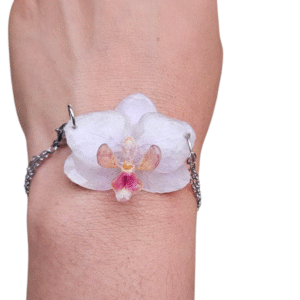 Pulsera De Orquidea Phanelopsis