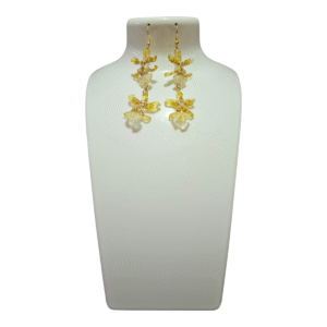 Aretes de Orquídea Oncidium Altissimum