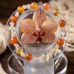 Pulsera De Orquidea 121