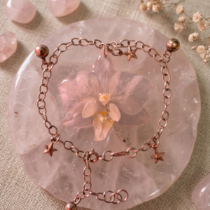 Pulsera de orquídea 124