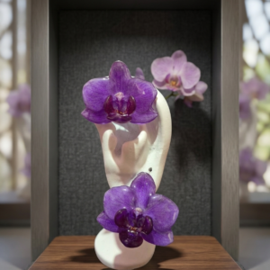 Aretes de Orquídea