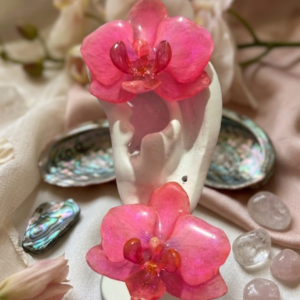 Aretes de Orquídea
