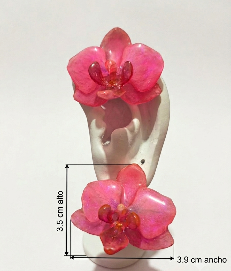 Aretes de Orquídea - Image 2